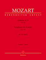 Mozart: Symphony (No. 29) A major KV 201(186a)