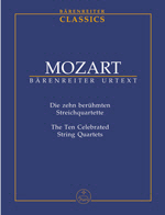 Mozart: 10 Celebrated String Quartets k387.421.428.458.464.465.499.575.589.590