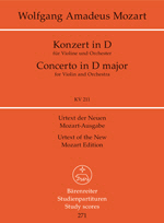 Mozart: Violin Concerto D major KV 211