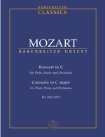 Mozart: Concerto for Flute, Harp and Orchestra C major KV 299(297c)