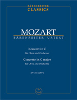 Mozart: Concerto for Oboe and Orchestra C major KV 314 (285d)