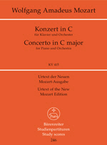 Mozart: Piano Concerto C major KV 415 (378b)