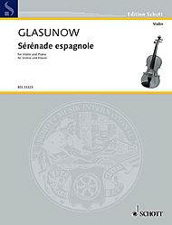 Glazunov Serenade espagnole (arr Kreisler)