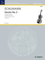 Schumann Sonata No. 3 in A Minor