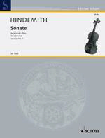 Hindemith Viola Sonata Op. 25/1