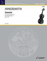 Hindemith Viola Sonata in F Op. 11/4