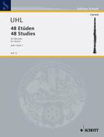Uhl 48 Studies Band 1 for Clarinet