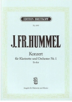 Hummel Clarinet Concerto No. 1 in Eb major