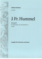 Hummel Clarinet Concerto No. 2 in F minor