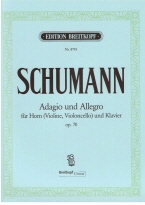 Schumann Adagio and allegro in Ab major op. 70