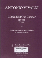 Vivaldi Flute Concerto in C minor RV 441