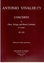 Vivaldi Concerto in C major RV 458 Authenticity disputed