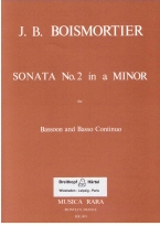 Boismortier : Sonata No. 2 in in A minor