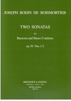 Boismortier : 2 Sonatas Op. 50/1-2 in E minor and G major