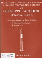 Jacchini : Sonata in D No. XII/5