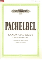 Pachelbel Canon & Gigue in D for 3 Violins & Continuo