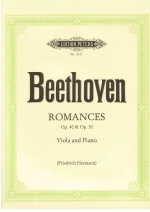Beethoven : Romances in G, F; Op.40, 50