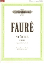 Faure : Pieces for Cello and Piano