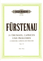 Furstenau : 24 Exercises, Caprices and Preludes Op.125