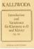 Kalliwoda : Introduction and Variations Op.128