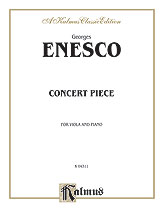 Enescu : Concert Piece for Viola and Piano