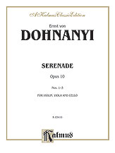 Dohnanyi : Serenade, Op. 10