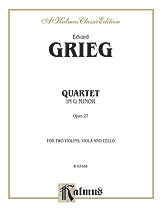 Grieg : String Quartet, Op. 27