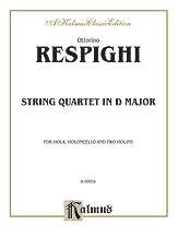 Respighi : String Quartet in D Major (1907)