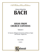 Bach : Soprano Arias from Church Cantatas, Volume I (Sacred)