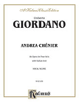 Giordano : Andrea Chenier (Italian Language Edition)