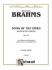 Brahms : Song of the Fates (Gesang der Parzen) Op. 89