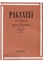 Paganini : 14 Capriccos, Op. 11, No. 6 (Moto Perpetuo)