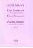 Schumann : Three Romances, Op. 94 for Oboe (Flute) and Piano