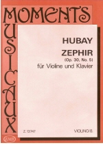 Hubay : Zephir, Op. 30 No. 5