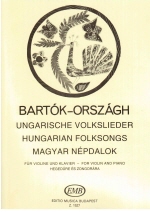 Bartok : Hungarian Folksongs