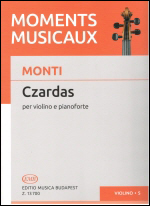 Monti : Czardas for Violin and Piano