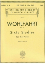 Wohlfahrt : 60 Studies, Op. 45 - Book 2