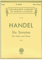 Handel : Six Sonatas