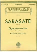 Sarasate : Zigeunerweisen (Gypsy Aires), Op. 20