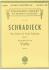 Schradieck : School of Violin Technics, Op. 1 - Book 1