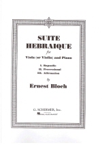 Bloch : Suite Hebraique
