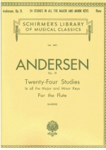 Andersen : Twenty-four Studies, Op. 21