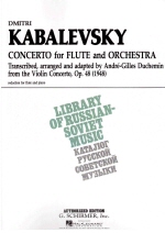 Kabalevsky : Concerto for Flute and Orchestra, Op. 48