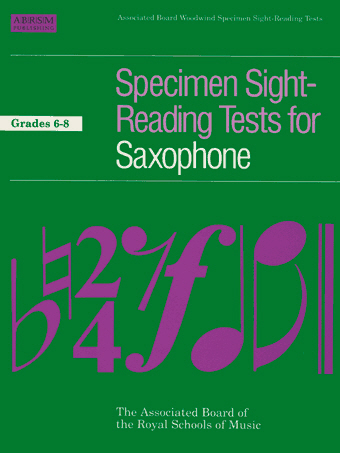 초견 연습곡집 Grade 6-8 for Saxophone