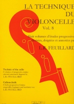 FEUILLARD Louis R. : Technique du violoncelle Vol.8