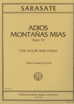 Adios Montanas Mias, Opus 37 (Francescatti)
