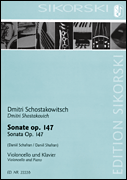 Shostakovich : Sonata op.147 for Violoncello and Piano