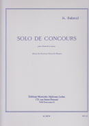 Rabaud : Solo De Concours Op. 10