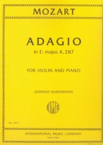 Adagio in E flat major K.287