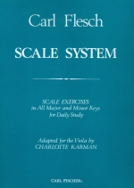 Carl Flesch : Scale System for Viola